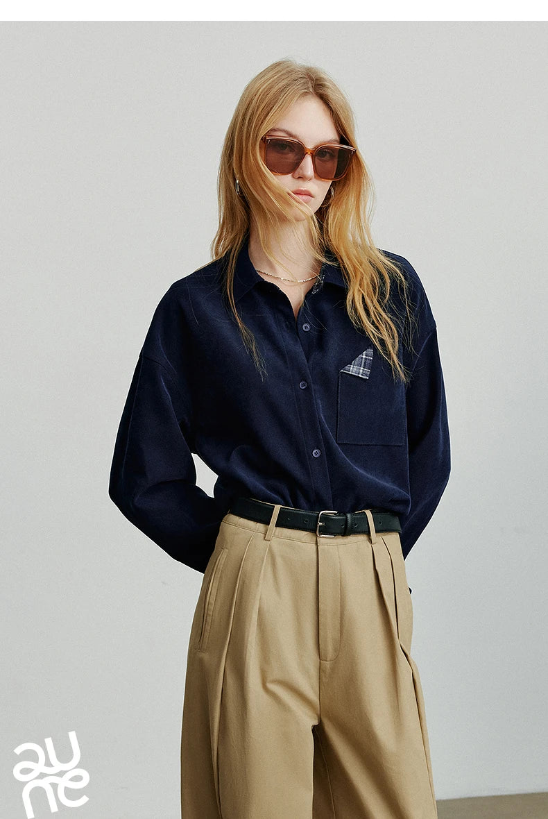 TOYOUTH Women Long Sleeve Blouse Shirt  Autumn New