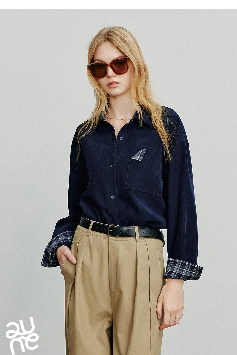 TOYOUTH Women Long Sleeve Blouse Shirt  Autumn New