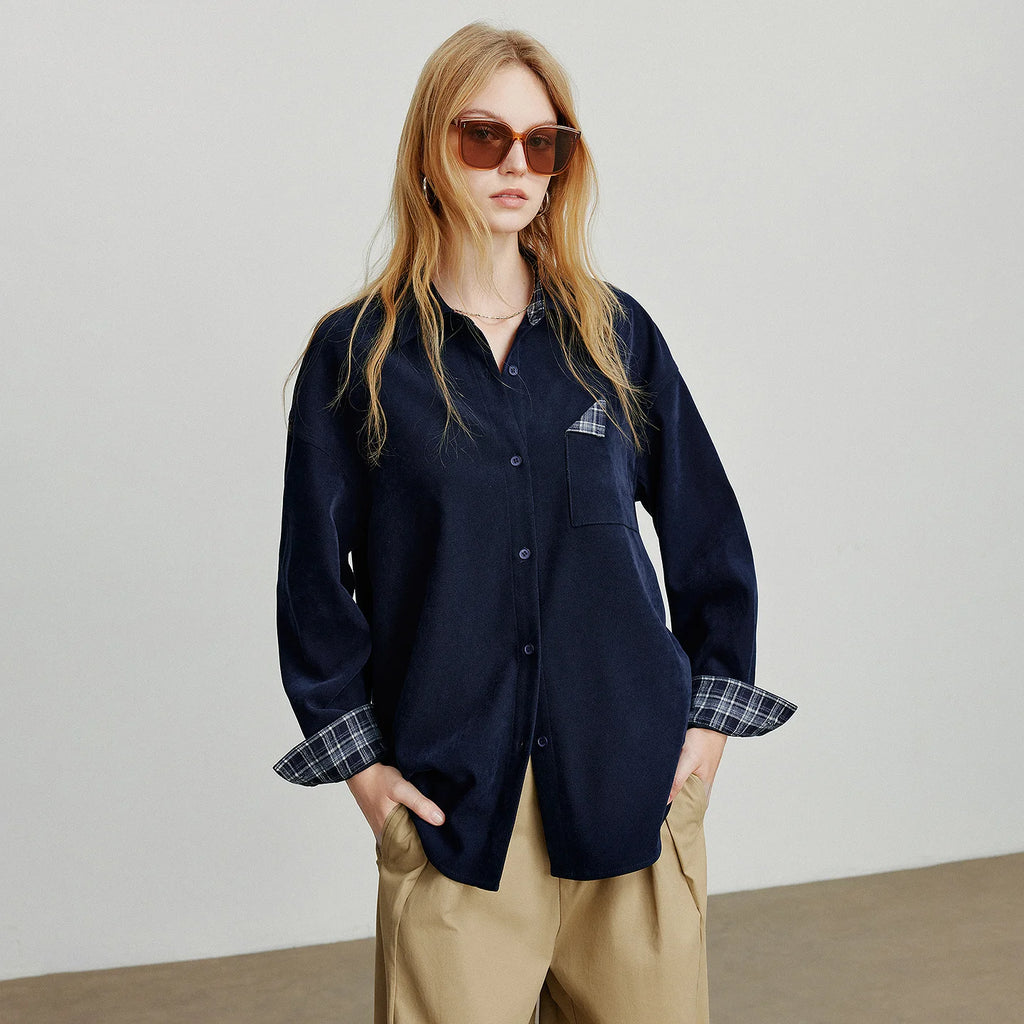 TOYOUTH Women Long Sleeve Blouse Shirt  Autumn New