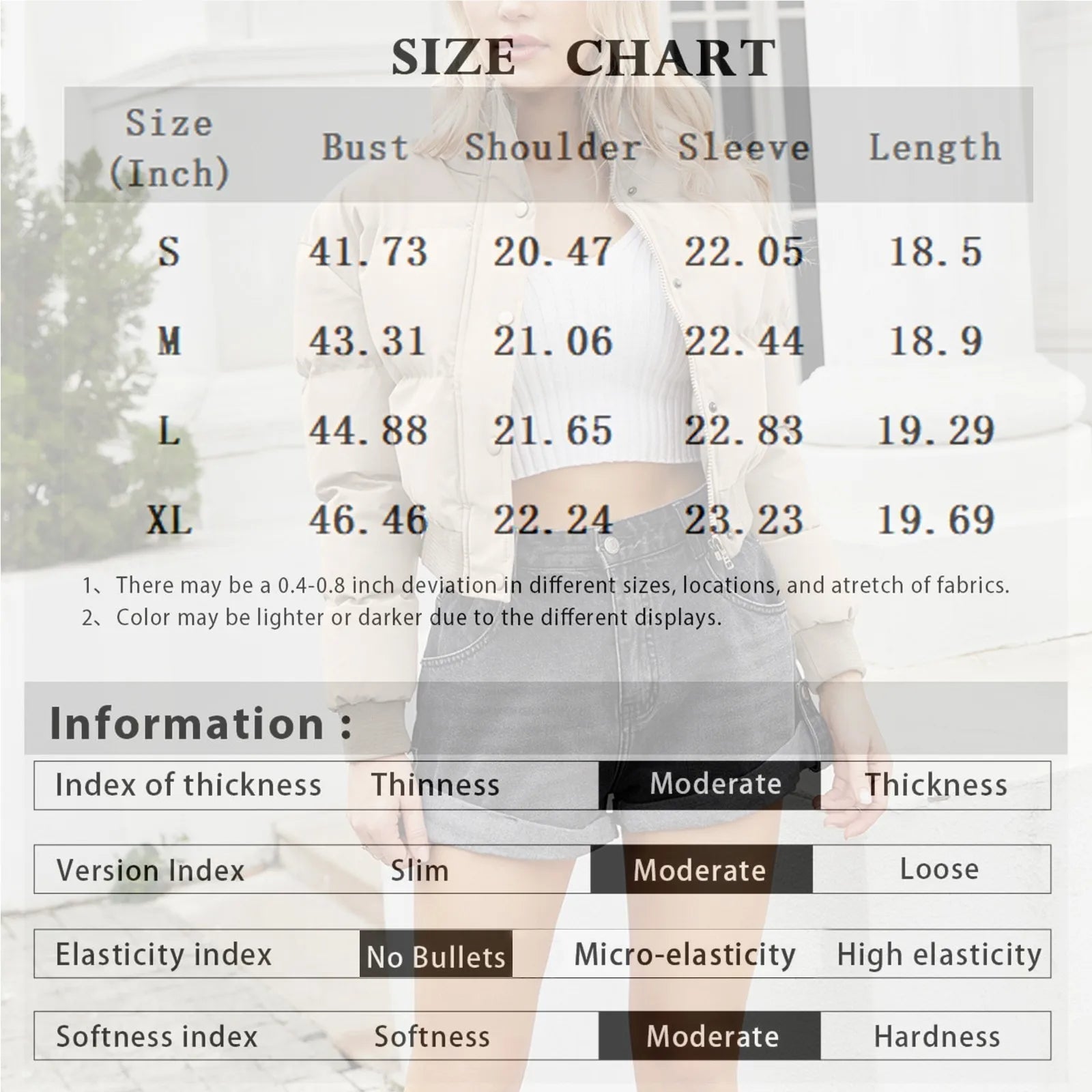 Jacket Winter Thick Warm Parkas Loose Outwear